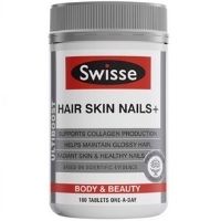 Swisse Hair Skin Nails hỗ trợ làm đẹp tóc, móng và da 180 viên, 500ml