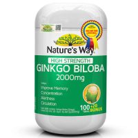Viên uống tuần hoàn não Nature’s Way Ginkgo Biloba
