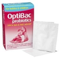 Men vi sinh Optibac Probiotic hồng giảm táo bón cho trẻ sơ sinh và bà bầu