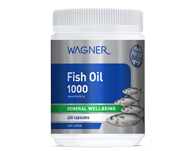 Viên uống dầu cá Wagner Fish Oil 1000 mg được chiết xuất từ cá nước lạnh