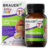 Brauer DHA For Kid From 7m – DHA cho bé từ 7 tháng tuổi 60 viên