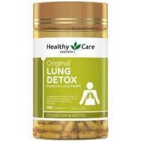 Healthy Care Original Lung Detox – Viên uống hỗ trợ thải độc phổi 180 viên