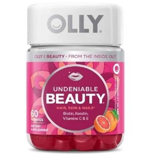 Kẹo dẻo đẹp da móng tóc Olly Undeniable Beauty Gummy 60 viên