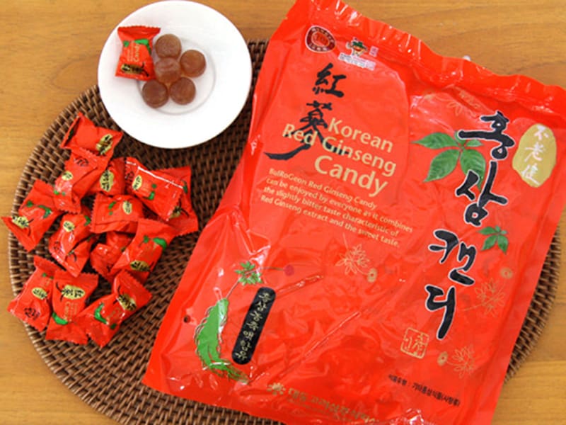 BulRoGeon Red Ginseng Candy là kẹo hồng sâm hàn Quốc với tinh chất từ bột hồng sâm 6 năm tuổi