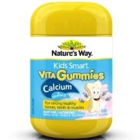 Nature’s Way Vita Gummies Calcium – Kẹo bổ sung Canxi + Vitamin D cho bé 60 viên