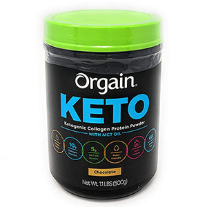 Bột hữu cơ uống liền Orgain Keto Collagen Protein của Mỹ