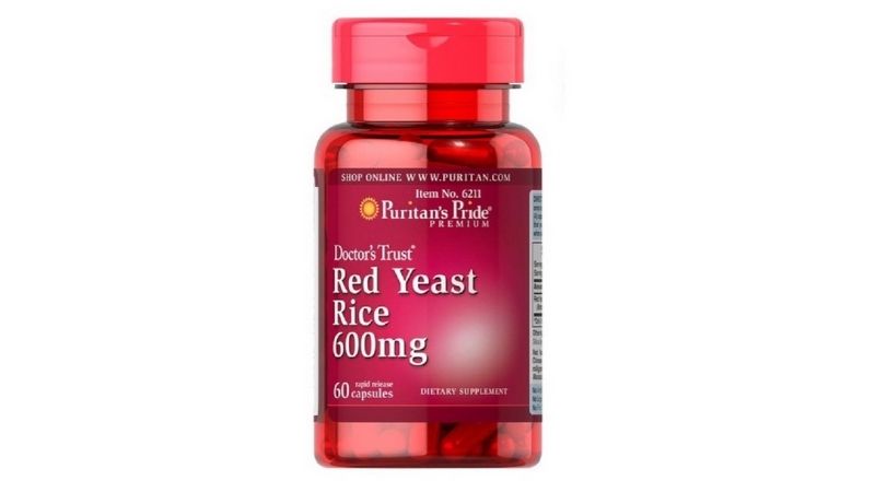 Red Yeast Rice 600mg là sản phẩm được sản xuất bởi thương hiệu Puritan’s Pride đến từ Mỹ