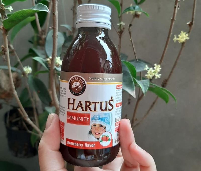 Siro tăng sức đề kháng cho bé Hartus hiện đang được sử dụng phổ biến tại nhiều quốc gia