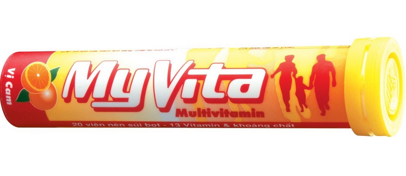 Viên sủi bổ sung Vitamin C Myvita Multivitamin