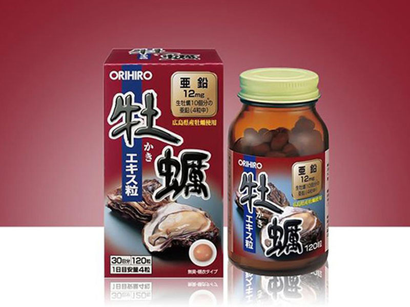 Orihiro bổ sung kẽm từ hàu tươi