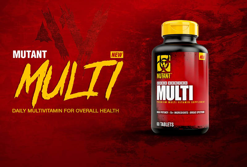 Mutant Multi Vitamin là vitamin tổng hợp cho người tập thể hình
