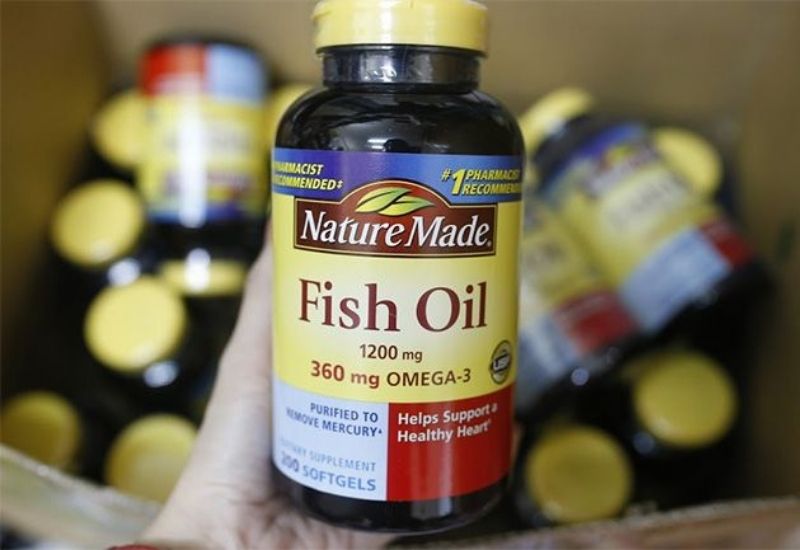 Viên uống dầu cá Nature Made 1200mg Fish Oil