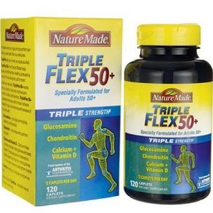 Viên uống Nature Made Triple Flex 50+ hộp 120 viên