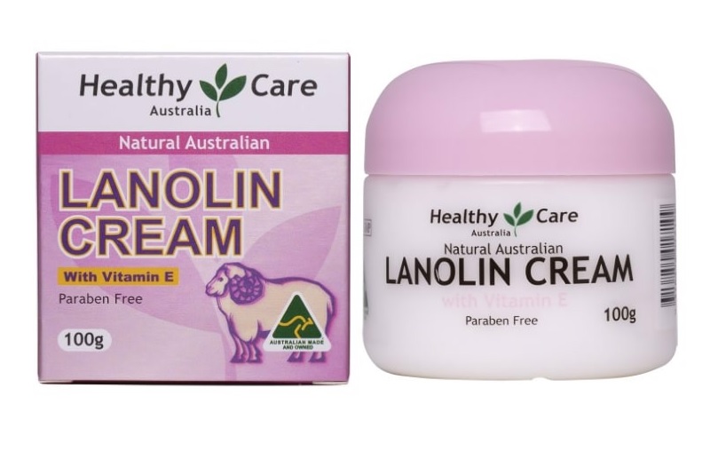 Healthy Care Lanolin Cream With Vitamin E giúp làn da khỏe đẹp như ý