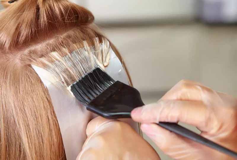 Hạn chế dùng hóa chất thường xuyên lên tóc phần tóc nhuộm 