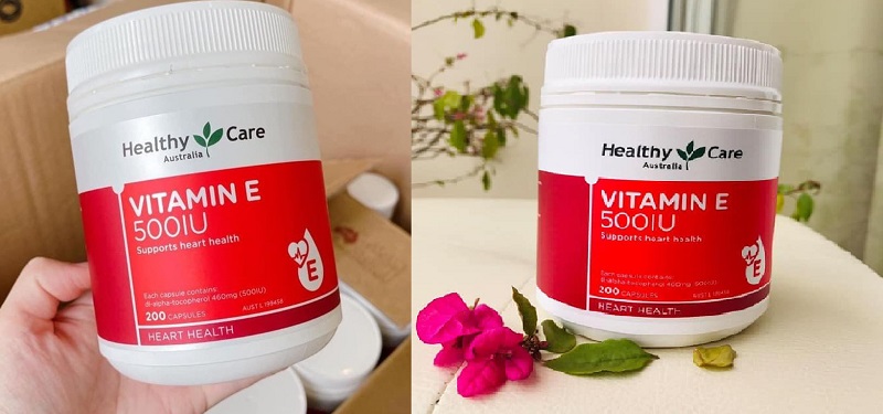 Viên uống Healthy Care Vitamin E Healthy Care 500IU
