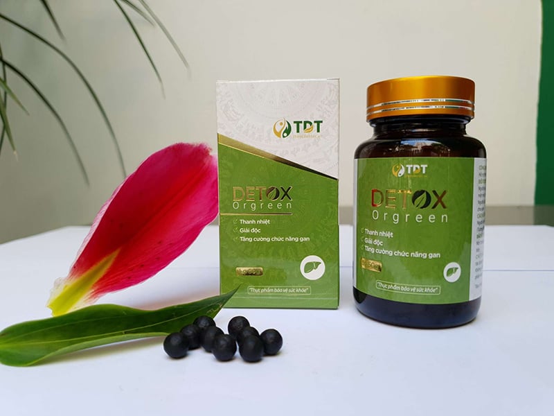 Detox Orgreen sản phẩm chức năng giúp thanh lọc cơ thể toàn diện