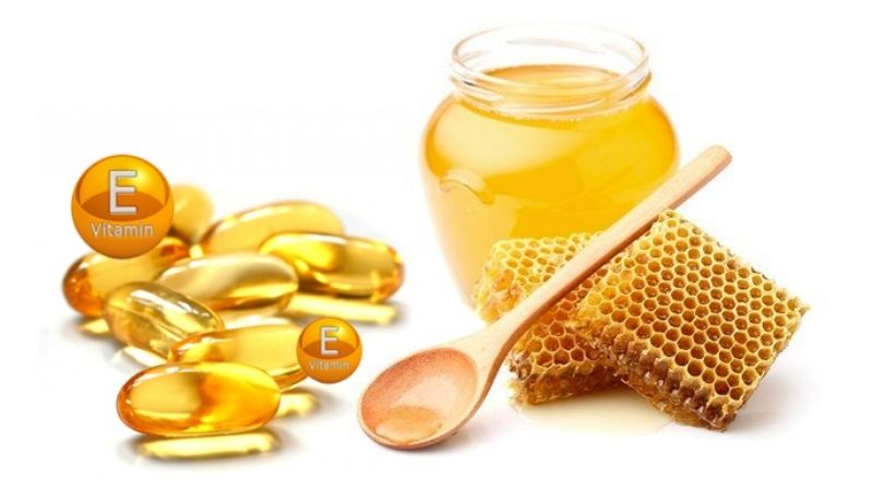 Mật ong và vitamin E được rất nhiều người sử dụng hiện nay