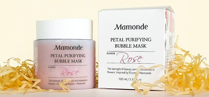 Mamonde Petal Purifying Bubble Mask thải độc da 