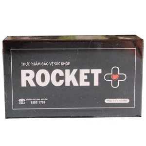 Thực phẩm bảo vệ sức khỏe Rocket Plus hộp 3 vỉ x10 viên