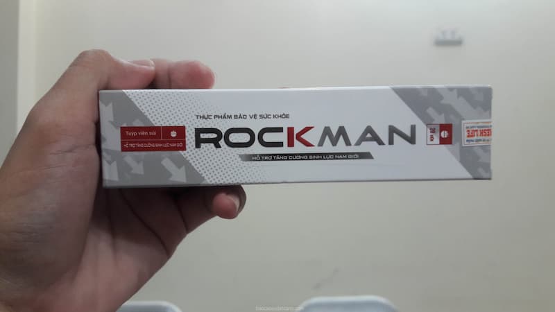 Rockman là thực phẩm chức năng hỗ trợ cải thiện sức khỏe sinh lý nam