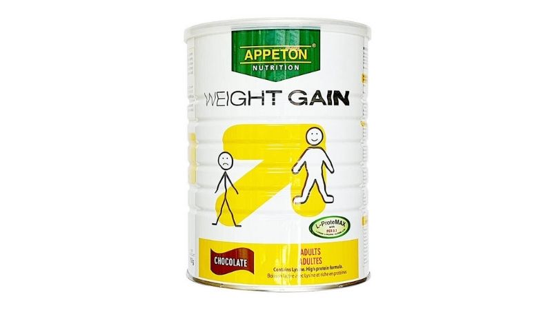 Sữa bột canh ty tăng cân nặng Appeton Weight Gain Adults