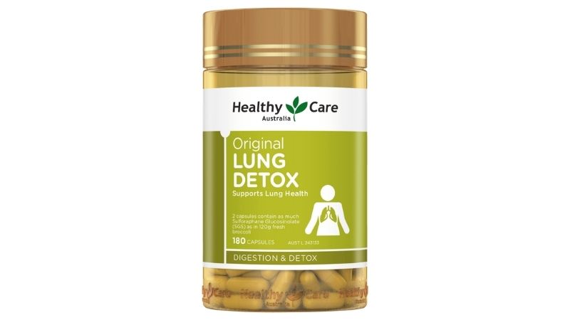 Thực phẩm chức năng bổ phổi Healthy Care Original Lung Detox