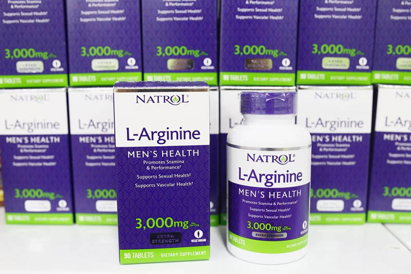Sản phẩm trị xuất tinh sớm Natrol L-Arginine