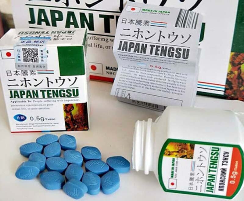 Một trong những loại thuốc có thể tăng cường sinh lý phái mạnh là Japan Tengsu