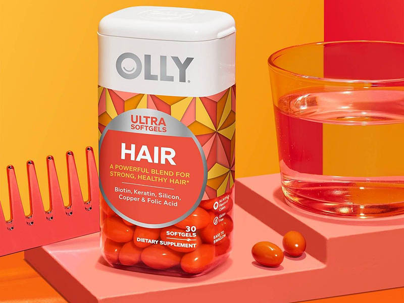 Viên uống Olly Hair Ultra được nhập khẩu trực tiếp từ Mỹ