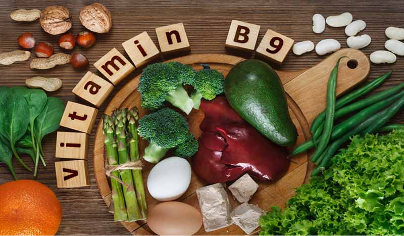Vitamin B9 thường được biết đến với tên gọi là Acid folic