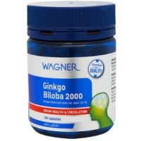 Wagner Ginkgo Biloba 2000 – Bổ não Wagner 100 Viên