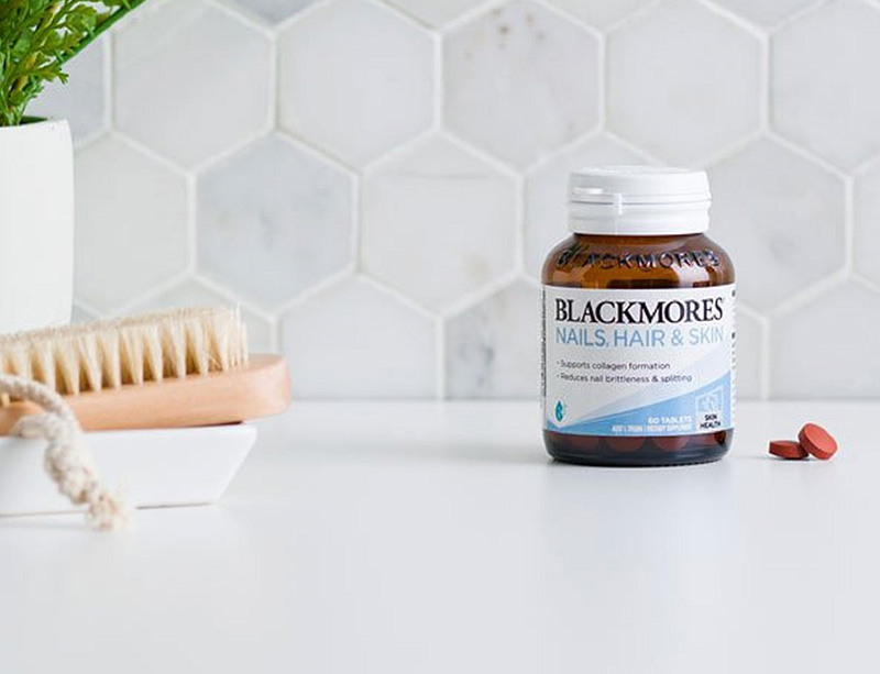 Blackmores Nail Hair Skin giúp nuôi dưỡng tóc, móng, da khỏe đẹp