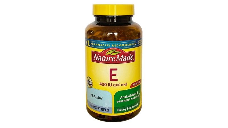 Thực phẩm chức năng vitamin E Nature Made đem đến hiệu quả chăm sóc tóc và da rất tốt