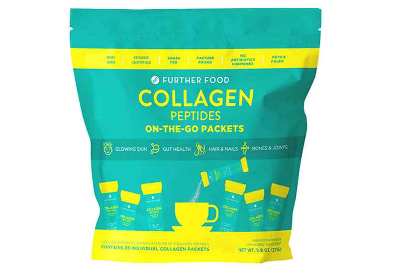 Further Food Collagen Peptides Protein Powder cung cấp collagen cùng acid amin 