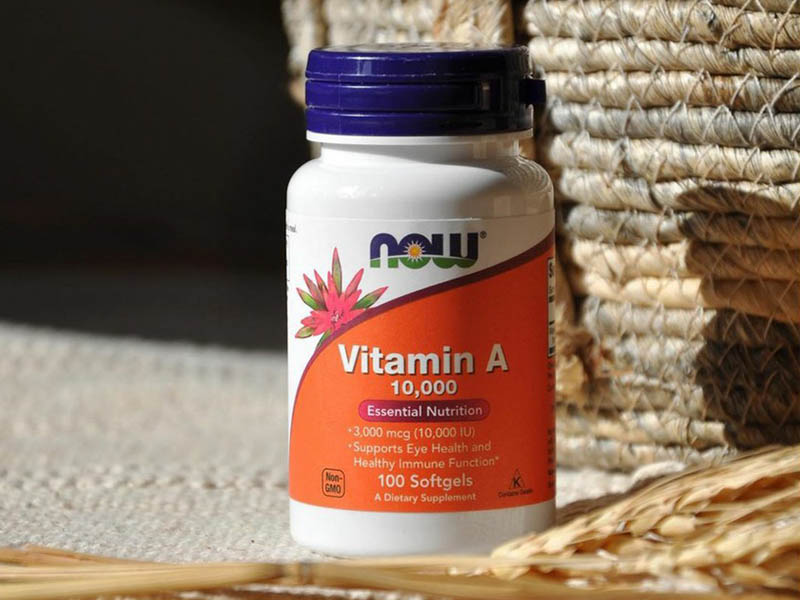 Có mấy loại viên uống vitamin A: Now Food Vitamin A