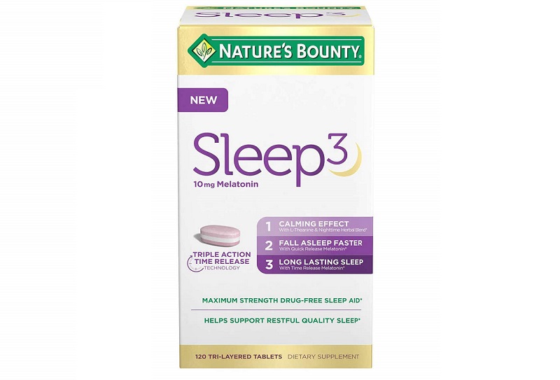 Sản phẩm viên uống bổ trợ giấc ngủ Nature’s Bounty Sleep 3