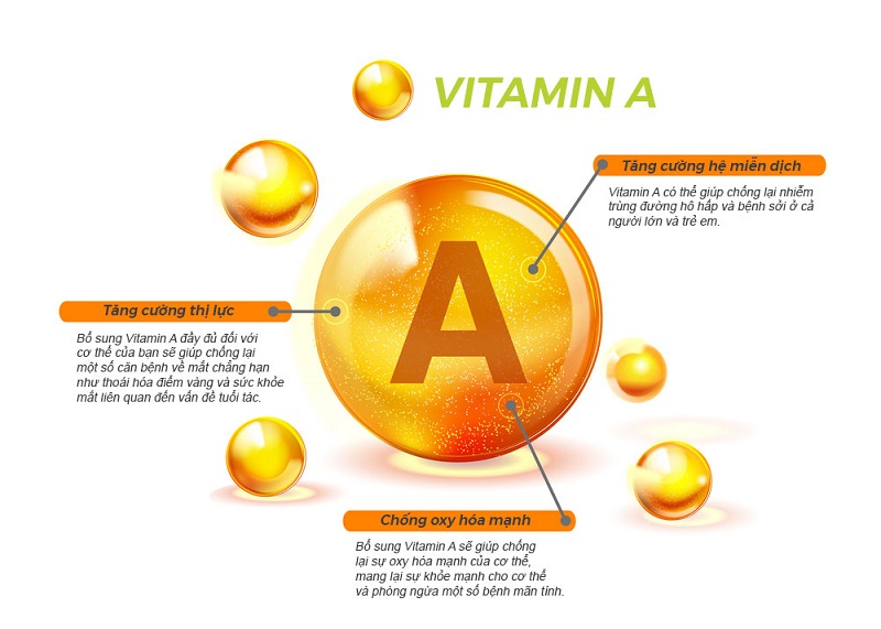 Vitamin A là nhóm vitamin vô cùng quan trọng đối với sức khỏe