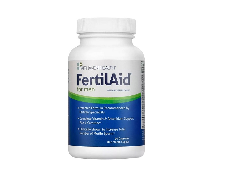 FairHaven Health FertilAid for Men tăng chất lượng tinh trùng