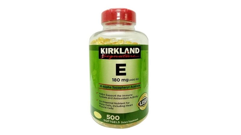 Vitamin E Kirkland cũng được rất nhiều người lựa chọn