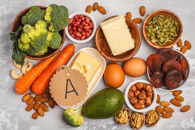 Tăng cường vitamin A bổ mắt từ thực phẩm 