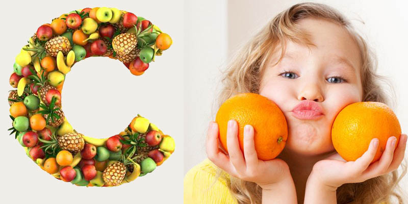 Lợi ích của việc bổ sung vitamin C cho bé