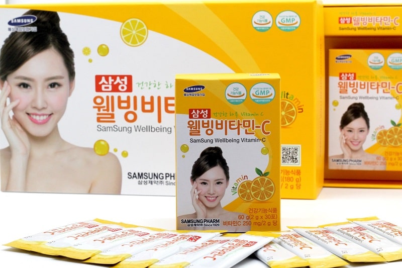 Bột uống Samsung Wellbeing bổ sung vitamin C