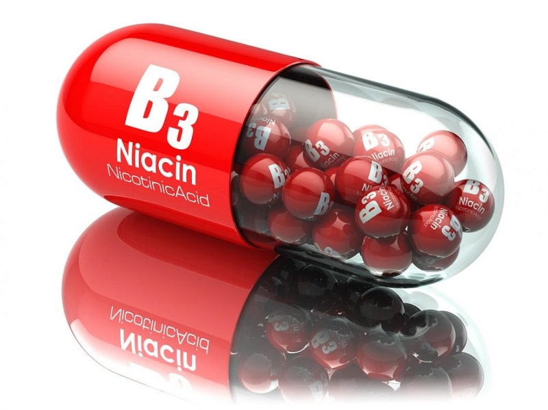 Vitamin B3 có tác dụng loại bỏ các bã nhờn và phòng ngừa mụn
