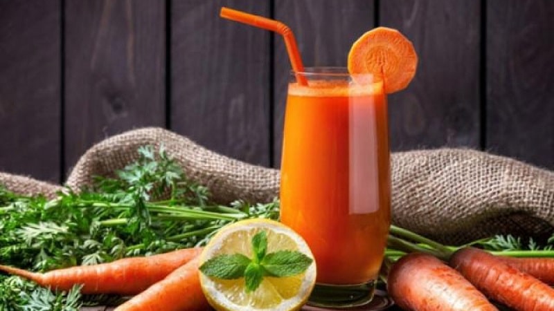 Uống nước ép cà rốt để tăng khả năng có con