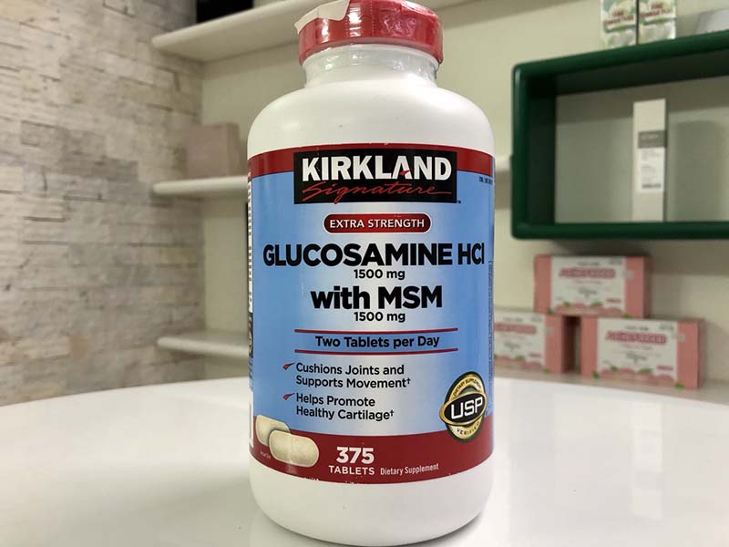 Glucosamine HCL 1500mg Kirkland