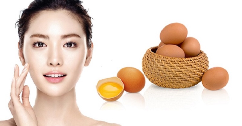 Trứng gà là nguyên liệu rất tốt cho sức khỏe của làn da, có thể bổ sung được nhiều dưỡng chất