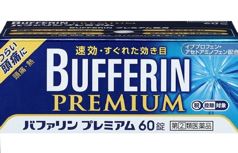 Bufferin Premium là thuốc đau đầu nổi tiếng tại Nhật Bản và được bác sĩ khuyên dùng