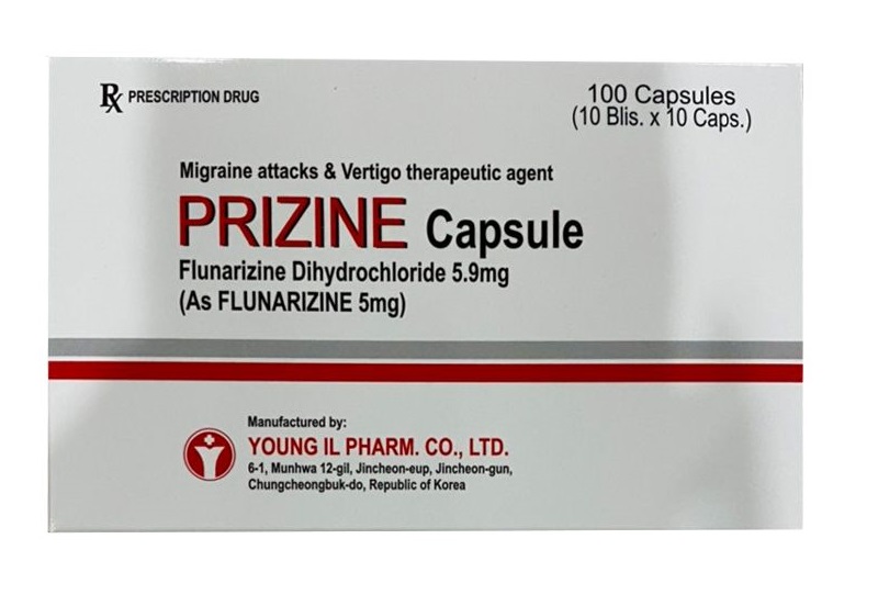 Prizine Capsule được dùng để đặc trị tình trạng đau nửa đầu