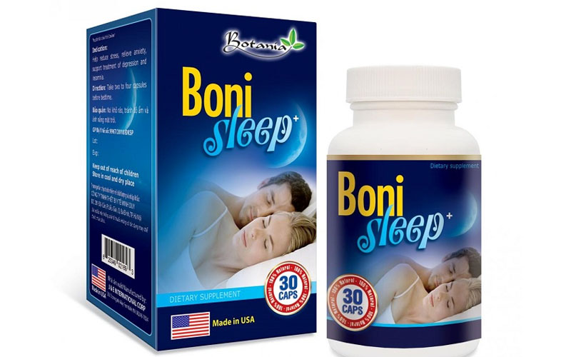 Thực phẩm chức năng Boni Sleep có nguồn gốc thảo dược